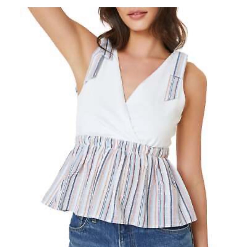Anthropologie Dolan Peplum Top | EUC